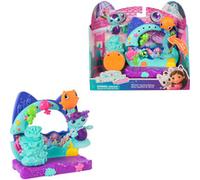 Gabby et la Maison Magique Le Film - Gabby Dollhouse - Balcon Aquarium Magique De Marine - 1 Figurine Et 5 Accessoires - Dessin Animé Jouet Maison De Poupée - Jouet Enfant 3 Ans Et +