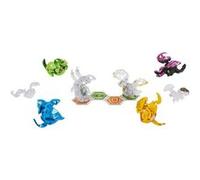 Bakugan Evolutions, Coffret Genesis Collection, 2 figurines articulées lumineuses, 4 exclusifs, 2 Nanogan, 8 cartes et 4 BakuCores, jouets pour garçons à partir de 6 ans