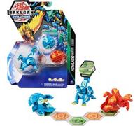 Bakugan EVOLUTIONS NOUVELLE SAISON 2022 - STARTER PACK SAISON 4 - 3 Billes Avec 6 BakuCores Et 7 Cartes Collection - Howlkor Colossus Pegatrix - Tiré Du Dessin Animé - Jouet Enfant 6 Ans et +