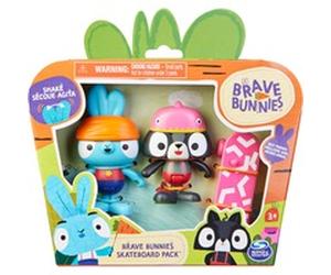 Spin Master Brave Bunnies - Chasse au trésor avec Boo Lapin et Tigre, Figurine