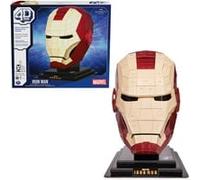 4D BUILD - Puzzle 3D Marvel - Maquette Avengers 96 Pièces - Casque Iron Man Inspiré de la Saga - Puzzle Adulte - Jeu de Construction à Collectionner - Jouet adulte - Jeu Enfant 12 ans et +