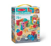 SPIN MASTER - Coffret Blockables : La Ville - Blocs en bois 73 pièces - Melissa And Doug - Dès 2ans jeu éducatif
