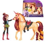 Unicorn Academy - L'Ecole des Licornes - Licorne Cinder + Poupée Valentina - Licorne, Poupée Et Accessoires À Collectionner- Jouets Inspirés De La Série L'Ecole des Licornes - Jouet Enfant 4 Ans et +