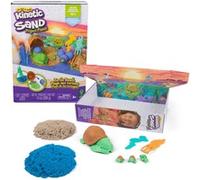 Kinetic Sand Sable Magique - Plage Tortues 396 G - Créez Différentes Formes Hypnotisantes - Sable Magique comme De La Pâte A Modeler - Jouet Durable 100% Plastique Recyclé - Jouet Enfant 3 Ans Et +