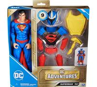 Spin Master DC Adventures set de figurines, Superman, 4 ans et +, Multicolore