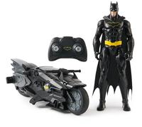 Spin Master Pack Batcycle RC + Batman – Figurine 30 cm