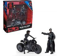 Spin Master - DC COMICS Le Batman Et Selina Kyle Avec Moto