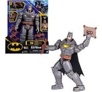 DC Comics BATMAN - Figurine Batman Deluxe 30 Cm - Figurine Articulée Batman 30 Cm - Avec Effets Sonores Et Lumineux - 5 Accessoires - Créez Vos Aventures Et Combats - Jouet Enfant 3 Ans Et +