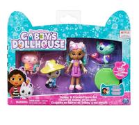 Spin Master Gabby's Dollhouse, Ensemble Amis Arc-En-Ciel Avec 4 Personnages