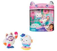 Spin Master "Gabby''s Dollhouse: The Movie, Cakey Cat et Cookie Bobby, figurines et 2 accessoires, jouets pour filles et garçons à partir de 3 ans"