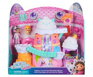 Spin Master "Gabby''s Dollhouse: The Movie, Coffret Montagne de sucreries de Gabby, ensemble de 12 pièces avec figurines et accessoires, jouets pour garçons et filles à partir de 3 ans"
