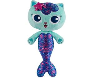 Spin Master Gabi la Sirène Chat Maison Interactive Sirène Chat Mascotte 35 cm Lumière et Son