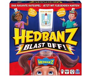 Spin Master Games 6063769 BGM FGM Hedbanz Blastoff EGE. Exclusivité sur Amazon