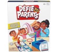 Spin Master Games - Défie Tes Parents 2025 - Jeu De Société Où Parents Et Enfants S’affrontent - Jeu De Plateau pour La Famille avec Questions Et Défis Amusants - Jouet Enfant 6 Ans Et +