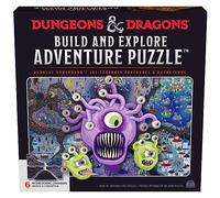 Spin Master Games Donjons et Dragons, Build and Explore Adventure Puzzle DND pour adultes, donjons et dragons - Casse-tête de 1000 pièces pour adultes et enfants à partir de 12 ans