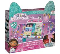 Spin Master Games, Gabby's Dollhouse Meow-Mazing Jeu de société pour Enfants, Jeux familiaux, Jeu préscolaire pour familles et Enfants à partir de 4 Ans