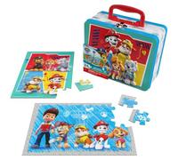 Spin Master Grande valisette La Pat Patrouille – 2 puzzles lenticulaires 24 pièces 3 ans et +
