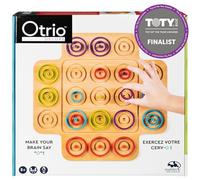 SPIN MASTER GAMES - MARBLES - OTRIO VERSION BOIS - Jeu de Société Stratégique - Jeu d'Alignement - 6044801 - Jouet Enfant 8 Ans et +