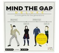 Spin Master Games Mind the Gap Deluxe Trivia Game Jeu de société pour toutes les générations Jeu de Thanksgiving Jeu de Friendsgiving Cadeaux amu
