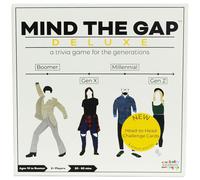 Spin Master Games Mind the Gap Deluxe Trivia Game Jeu de société pour toutes les générations Jeu de Thanksgiving