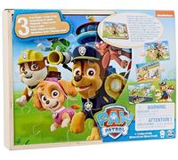 Spin Master Games PawP Boîte à Puzzle 3 Bois FSC 7 mm