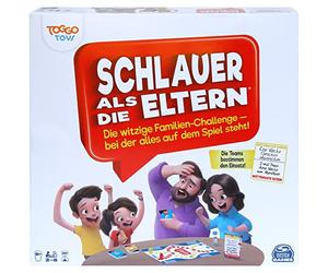 Spin Master Games - Plus Intelligent Que Les Parents, Jeu de Quiz et d'action Amusant dans lequel Les Enfants Jouent Contre Les Parents - pour 2 à 6 Joueurs à partir de 8 Ans