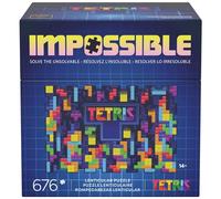 Spin Master Games, Puzzle Impossible Tetris, Puzzle lenticulaire de 639 pièces, à partir de 14 Ans