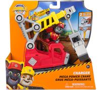 Ruben & Compagnie - Grue Puissante De Charlie - Voiture Figurine Pat Patrouille À Collectionner - Dessin Animé Aventures Constructions - Pat Patrouille Jouet - Voiture Enfant - Jouet Enfant 3 Ans Et +
