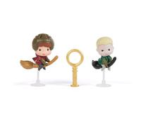 Spin Master Harry Potter - Micro Magical Moments - Quidditch - Kit Surprise avec 2 Figurines (Environ 3,8 cm) et Accessoires - Jouet pour Enfants à partir de 6 Ans - Article de Fan (Assorti)
