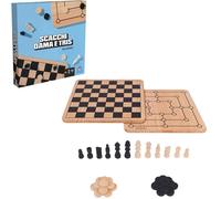 Spin Master Jeux De Société Classiques Échecs Dames Et Tris