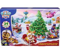 PAW Patrol - Pat Patrouille - Calendrier de l'Avent Pat Patrouille 2025 - Calendrier de L'Avent Noël 24 Surprises, Figurines Et Accessoires Exclusifs - Pat Patrouille Jouet - Jouet Enfant 3 Ans Et +