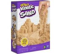 Spin Master Kinetic Sand, Sachet de 2,5 kg de Kinetic Sand entièrement naturel brun pour mélanger, sculpter et créer, pour les enfants à partir de 3 ans, Jeu de sable