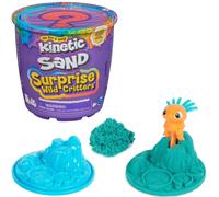 Kinetic Sand Surprise Sable cinétique coloré de Suède avec figurine animale et accessoires pour jeu créatif de sable d'intérieur pour enfants à partir de 3 ans 113 g
