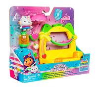 Gabby et la Maison Magique - Gabby Dollhouse - Balcon Bar À Smoothie De P'tiChou - 1 Figurine Et 6 Accessoires - Dessin Animé Jouet Maison De Poupée - Jouet Enfant 3 Ans Et +
