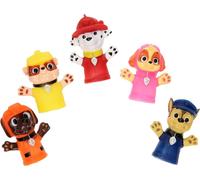 Spin Master - Marionnettes à doigt Paw Patrol - 5 personnages chiens pompiers série enfant Chase Skye