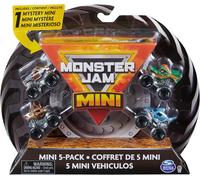 Spin Master Monster Jam Mini Monster Trucks 5-Pack 1:87 Diecast Cars
