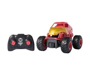 Spin Master Monster Jam, Monster truck Marvel Iron Man RC, échelle 1:24, jouets pour garçons et filles à partir de 3 ans, Voiture télécommandée