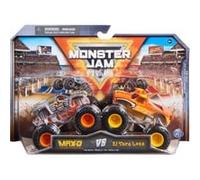 Spin Master Monster Jam, Monster trucks en métal moulé Max D Vs. El Toro Loco officiels, échelle 1:64, jouets pour garçons à partir de 3 ans, Jeu véhicule