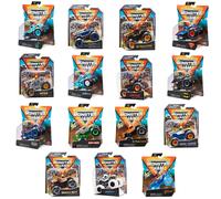 Monster Jam – Pack 1 Véhicule die-cast 1:64 – Monster Truck authentique – Modèle aléatoire