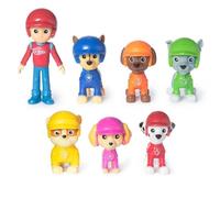 SPIN MASTER MULTIPACK DE 7 FIGURINES RESCUE WHEELS La Pat' Patrouille