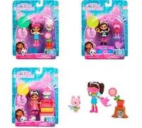 Gabby et la Maison Magique - Gabby's Dollhouse - 2 FIGURINES ET ACCESSOIRES - Gabby, 1 Figurine Chat, Accessoires - Dessin Animé Gabby Et La Maison Magique - Jouet Enfant 3 Ans et + - Modèle Aléatoire