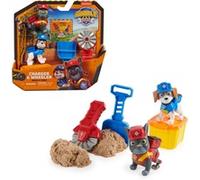 Jouet - Rubble & Crew - Set de figurines Solid Charger & Wheeler - Multicolore - 2 figurines - 3 ans et plus