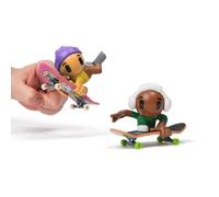 Tech Deck – Pack de 2 Sk8 Crew – 2 skate-doigts + figurines amovibles à clipser – Modèle aléatoire