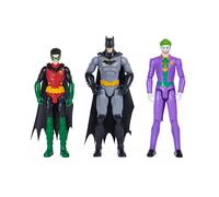 Spin Master – Pack de 3 figurines Batman (DC Comics) – 30 cm – Multicolore – Enfants