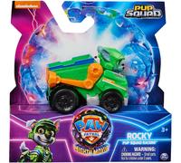 PAW PATROL: La Gamme Pup Squad Racers de cinéma Mighty avec Mini bolides et Figurine de Chiot Fixe, Convient aux Enfants à partir de 3 Ans