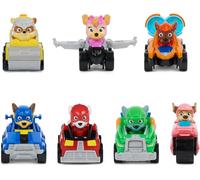 PAW Patrol - Pat Patrouille - La Super Patrouille Le Film - COFFRET 7 RACERS PUP SQUAD - Jouet Pat Patrouille - Voiture Figurine À Collectionner - Pat Patrouille Jouet Enfant 3 Ans et +