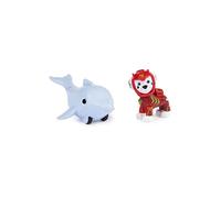 Spin Master Paw Patrol Aqua Pups Set Personnage Marshall et Dauphin