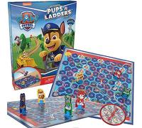 Spin Master Paw Patrol Pups 'n Ladders Puppies Snakes and Ladders Family Social Board Game Para niños.