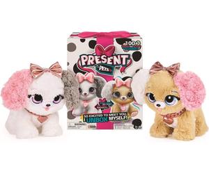 Spin Master Peluche chiot interactive Present Pets Fancy