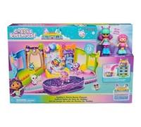 Gabby's Dollhouse Gabby et la Maison Magique - Gabby Dollhouse - Playset Roller Disco - Thème Fête - 2 Figurines Et 8 Accessoires - Dessin Animé Jouet Maison De Poupée - Jouet Enfant 3 Ans Et +